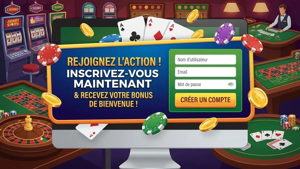 Inscription avec bonus